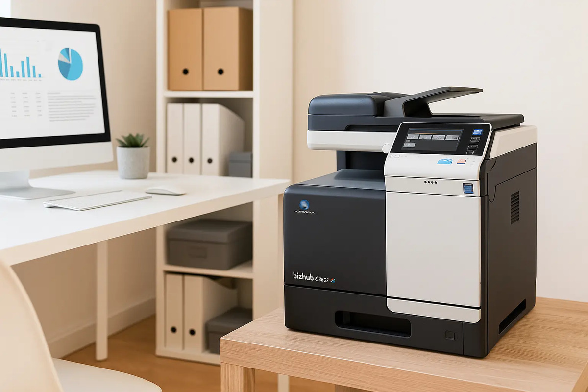 Impressora Colorida Konica Minolta Bizhub C3350 Escritório (Recondicionado)